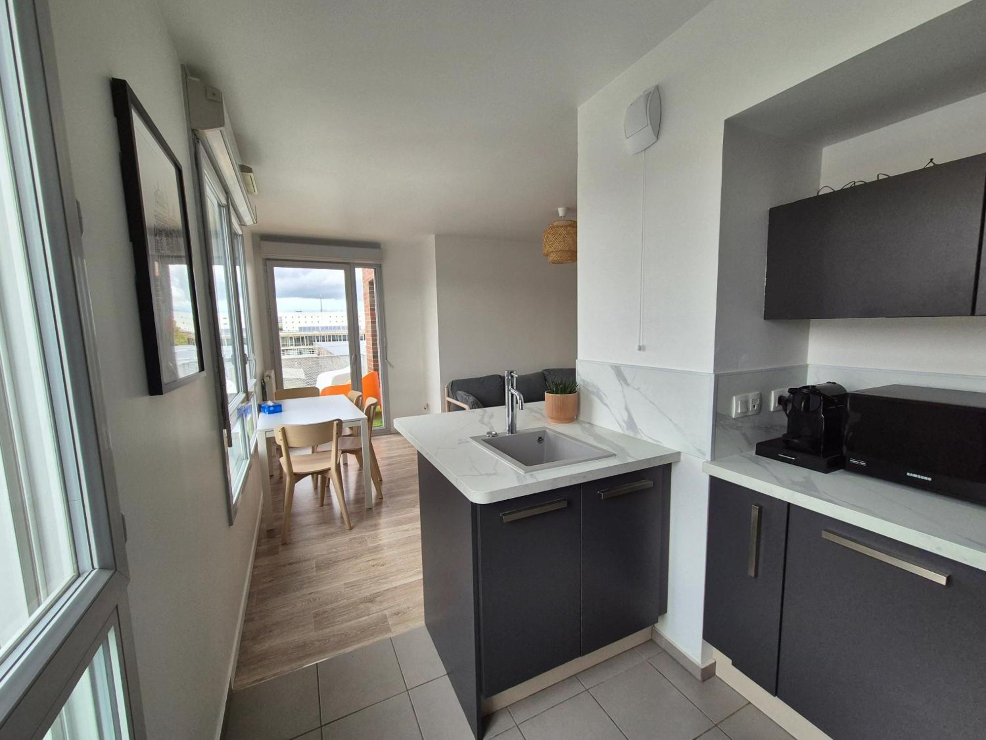 Appartement Les Portes Du Stade 생드니 외부 사진