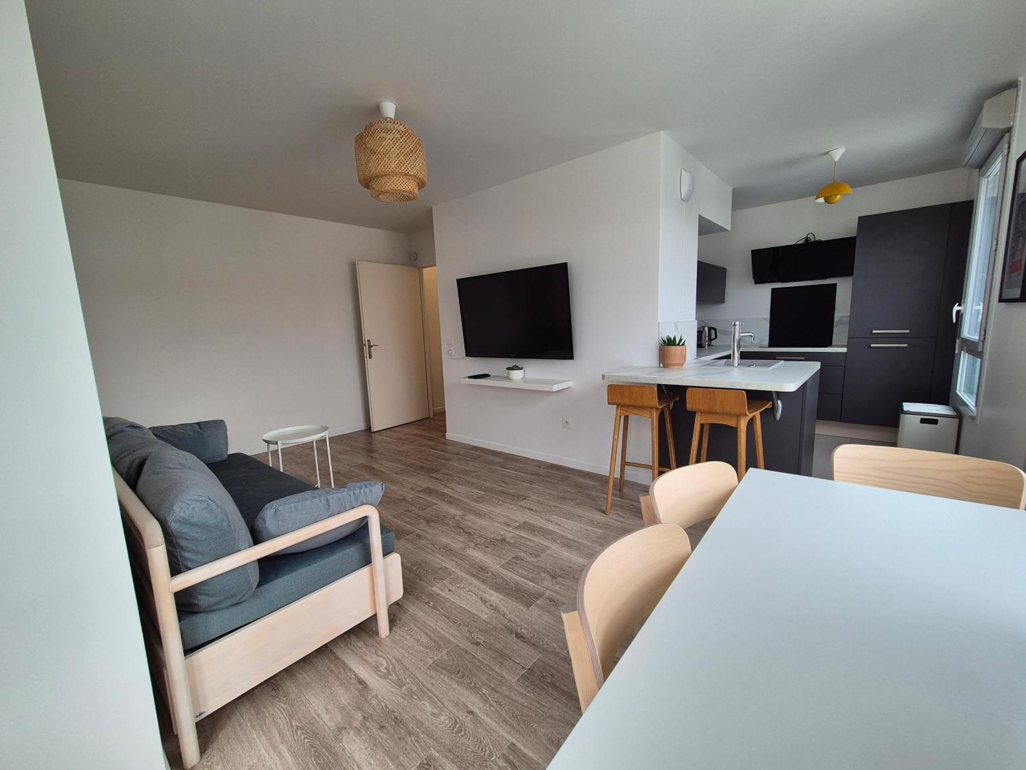 Appartement Les Portes Du Stade 생드니 외부 사진
